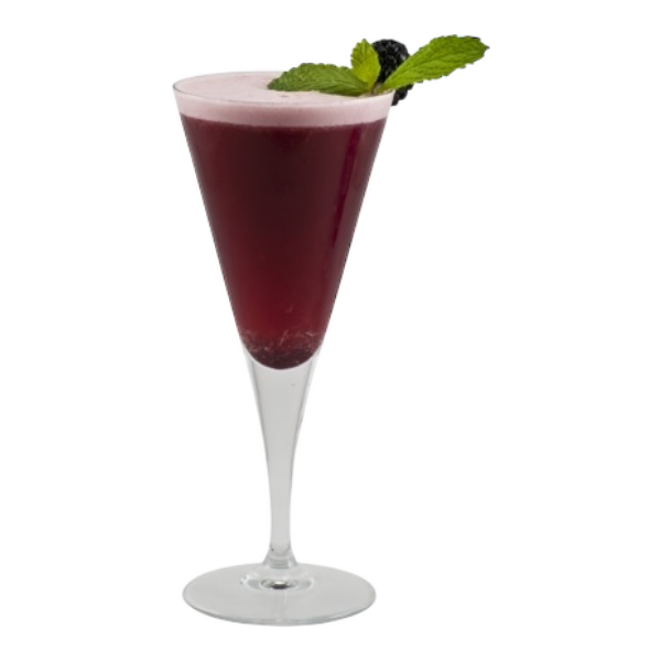 Wild Blackberry Mint Martini