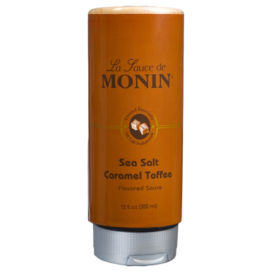 Sauce caramel au sel de mer MONIN, 12 oz