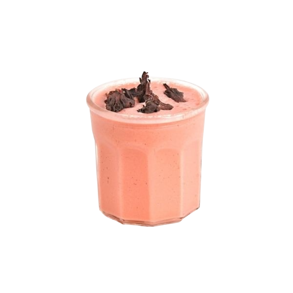 Smoothies au thé d'hibiscus