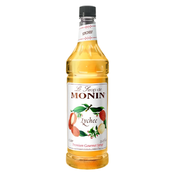 Lyhee Syrup MONIN, Box of 4 - $14,25/pc