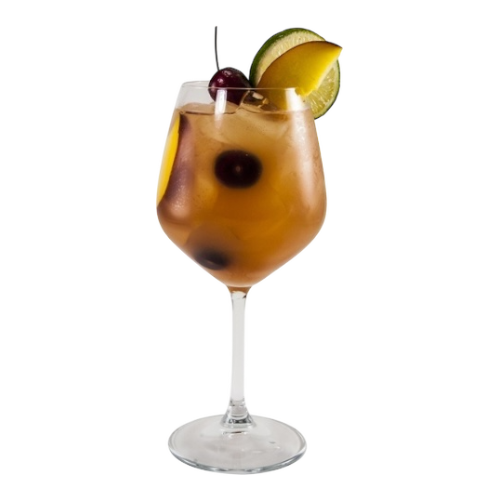 Punch aux fruits à noyau