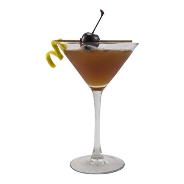 Smoked Caramel Manhattan
