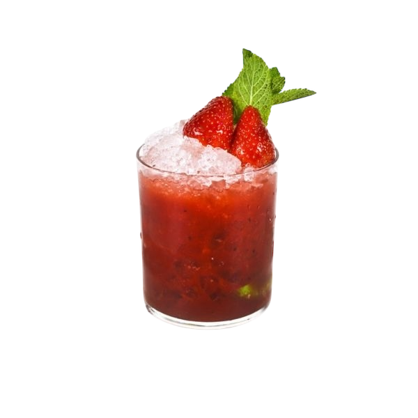 Caïpiroska aux fraises