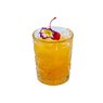 Whisky sour à l'abricot (sur glace)