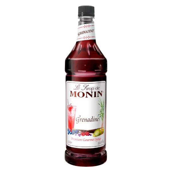Grenadine Syrup MONIN, case of 4x1L