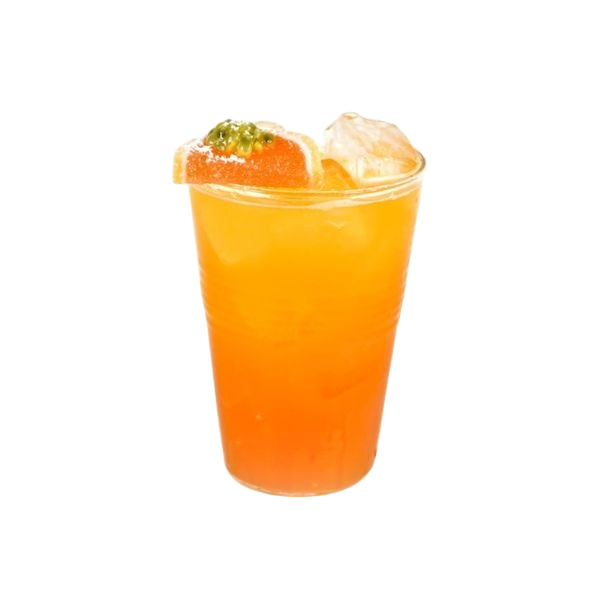 Soda chaud à la pêche