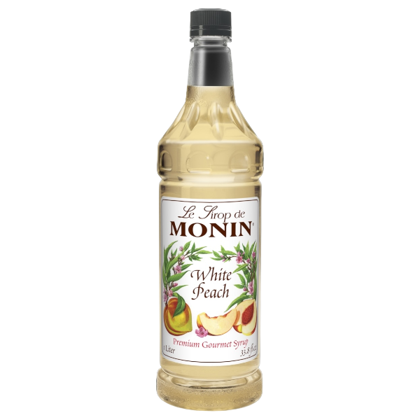 White Peach Syrup MONIN, 1L