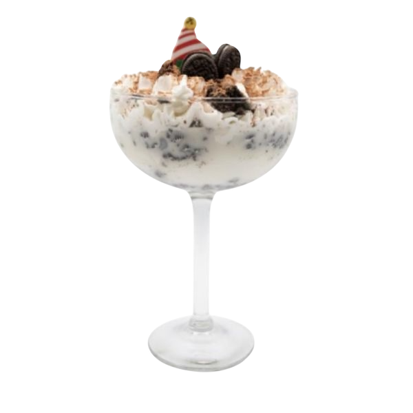 Tiramisu aux morceaux de charbon