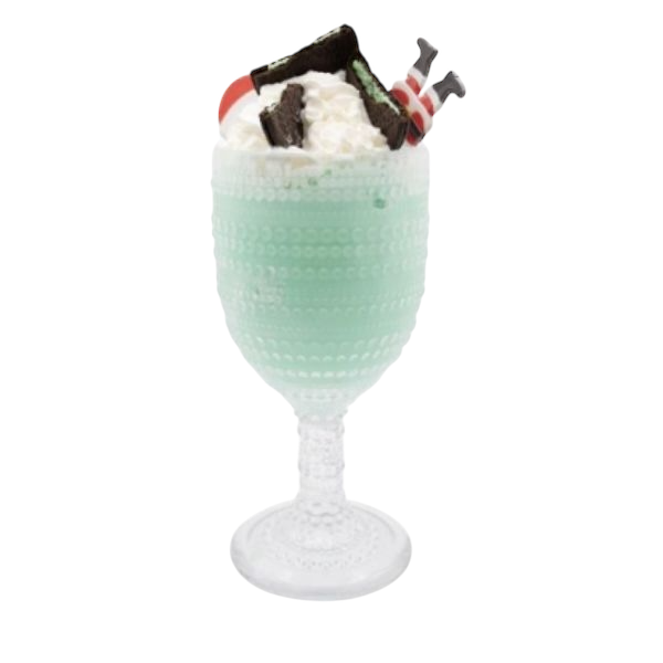 Frosty Green Mint Shake