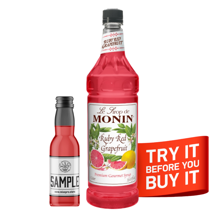 Sirop de Pamplemousse Rouge Rubis MONIN 1L