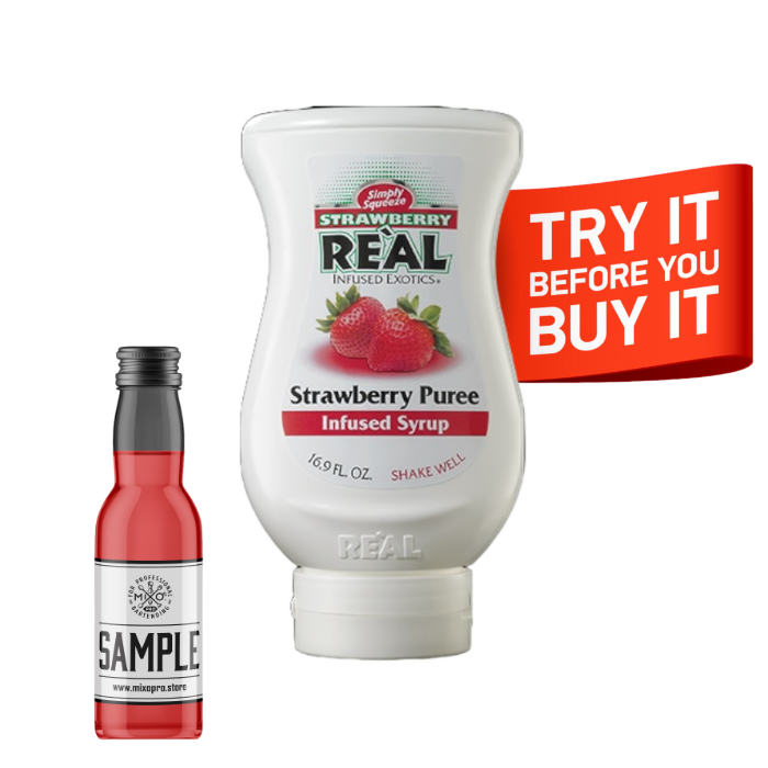 Fraise Sirop Puree REAL 500ml