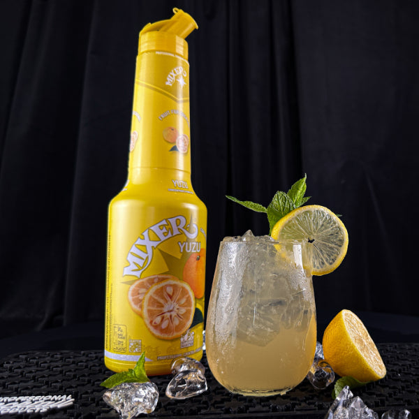 Kit Mocktail prêt à Servir sans alcool – 9 mixeurs, purée de fruits, verres et menu