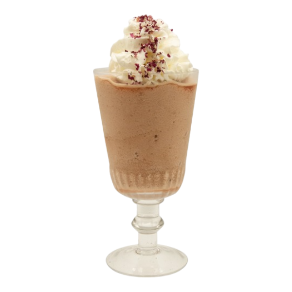 Frappe à la cannelle et à l'hibiscus