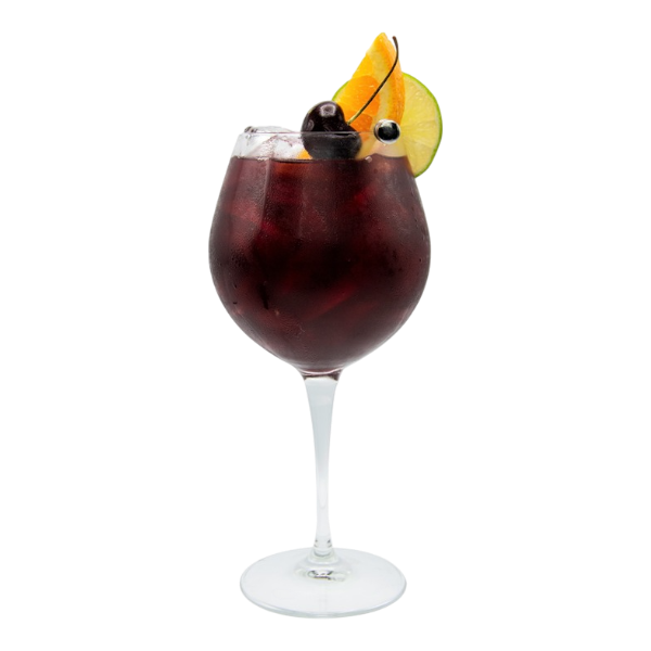 Sangria aux cerises et aux baies