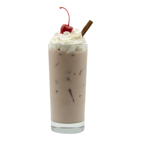 Café glacé aux cerises épicées