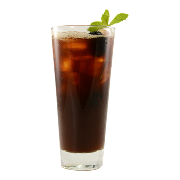 Mint Berry Espresso Spritz