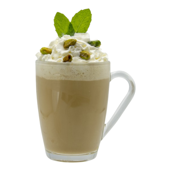 Latte à la vanille et aux noix