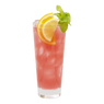 Soda à la limonade à la fraise et à la rose