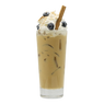Latte glacé au chai et aux myrtilles