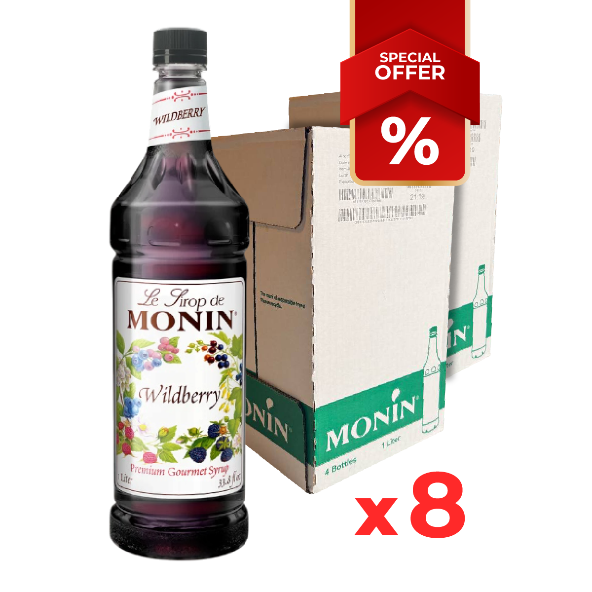 Wildberry Syrup MONIN 1L