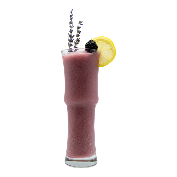 Limonade glacée à la fleur de lavande