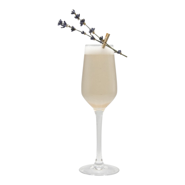 Pétillant au citron et à la lavande