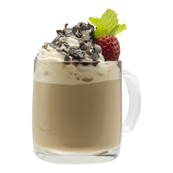 Strawberry Rose Chocolate Latte