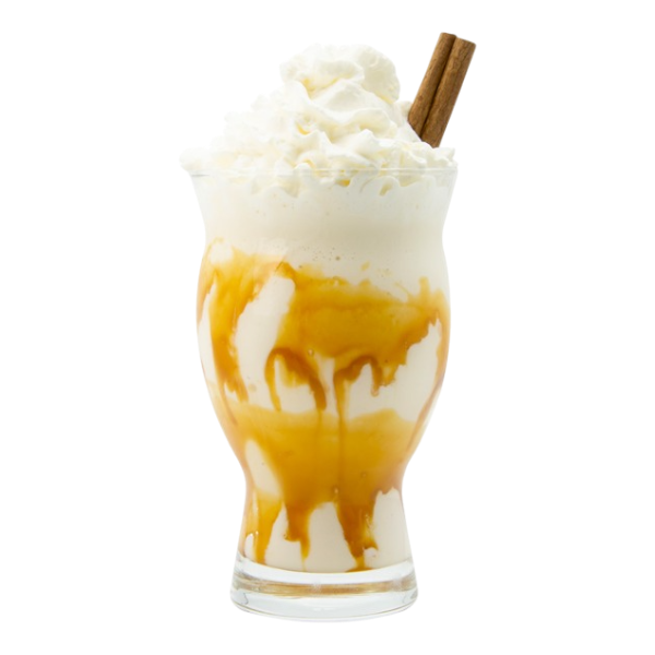 Milkshake à la cannelle et au caramel écossais