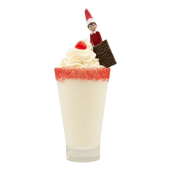 Soda au chocolat blanc et à la menthe