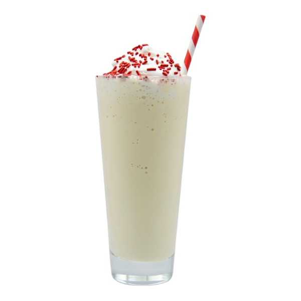 Milkshake moelleux à la menthe poivrée
