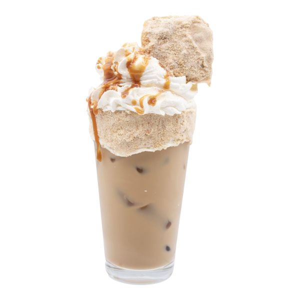 Gâteau aux miettes de caramel et café