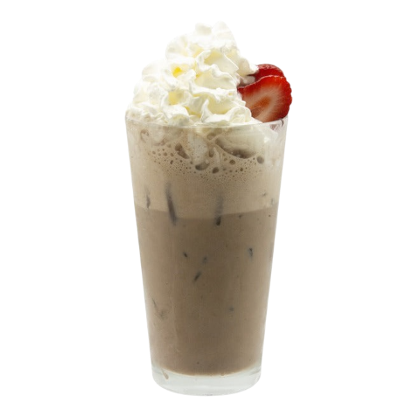 Strawberry Rose Iced Mocha
