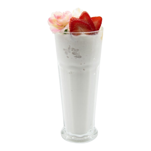 Milkshake au chocolat blanc Berry Rose