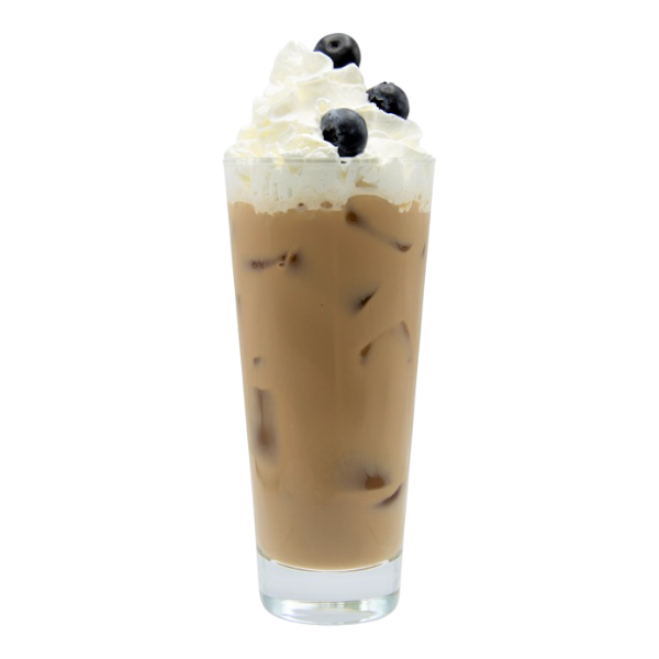 Blueberry Iced Latte