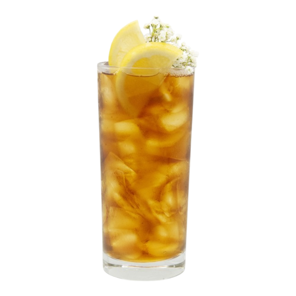 Thé glacé au miel et à la rose