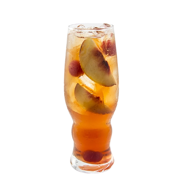 Stone Fruit Melba Tea Fizz