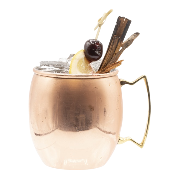 Spiced Old Fashioned Ginger Mule