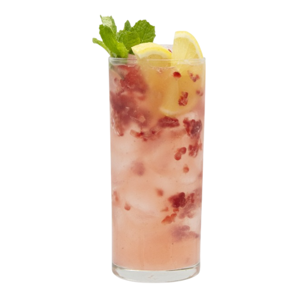 Limonade au miel et aux baies