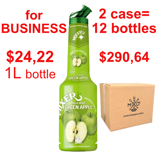 Pomme verte Puree Sirop MIXER B2B
