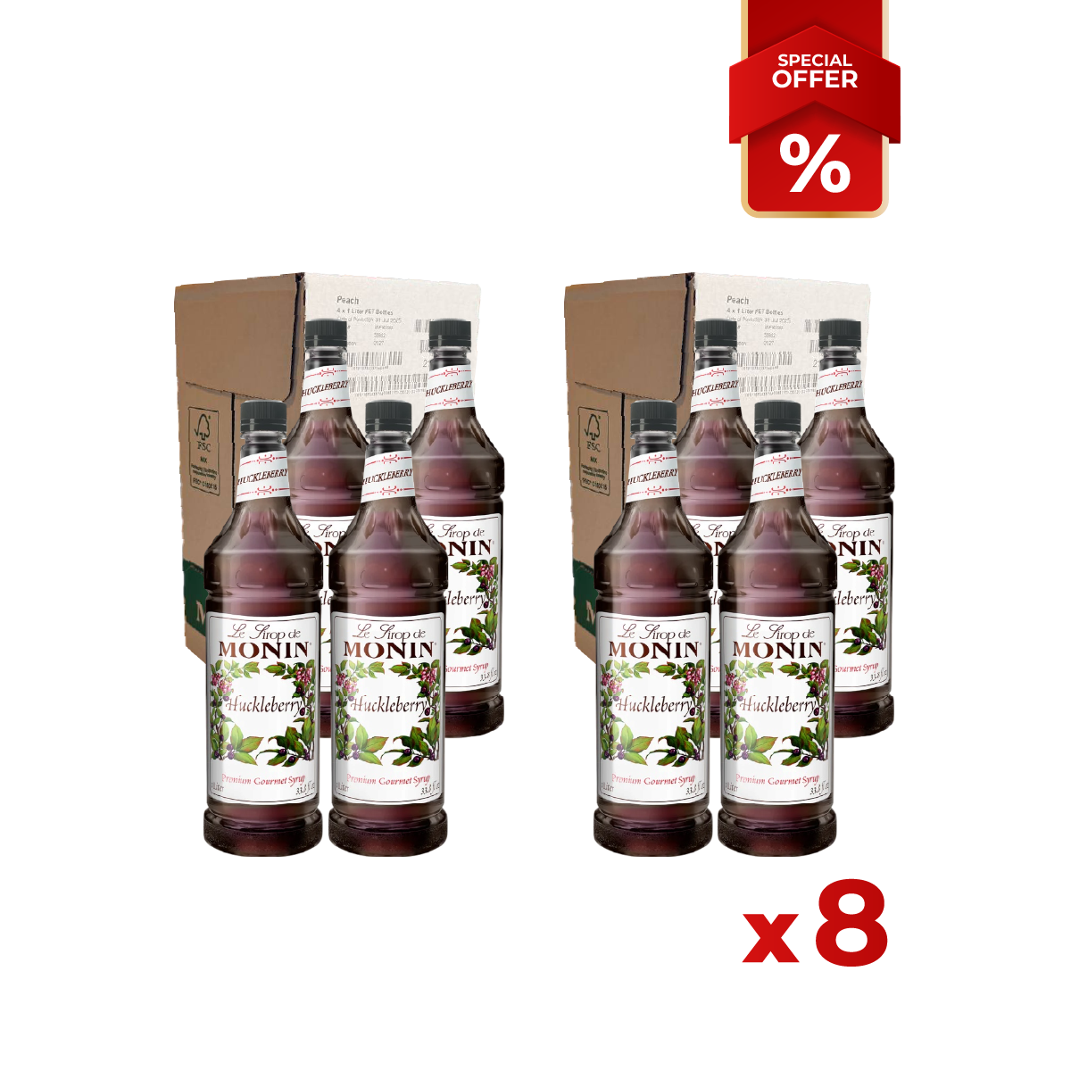 Sirop de Baie de Sureau MONIN, 1L