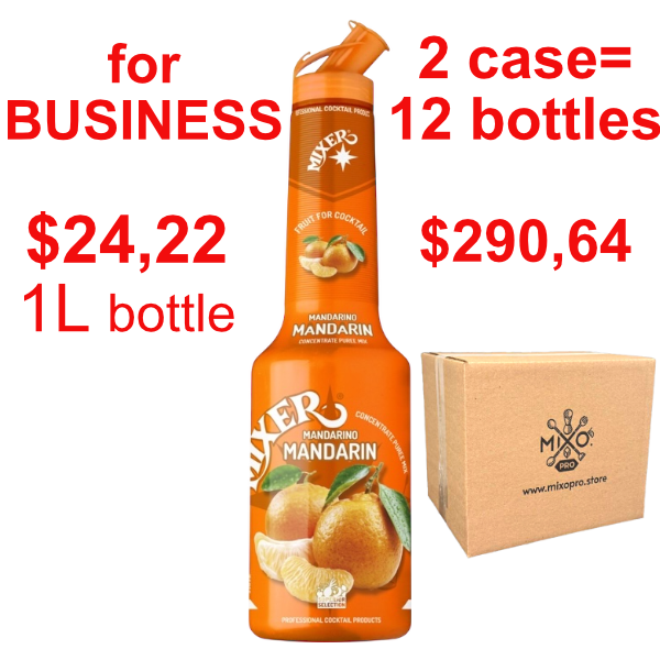 Mandarine Puree Sirop MIXER B2B
