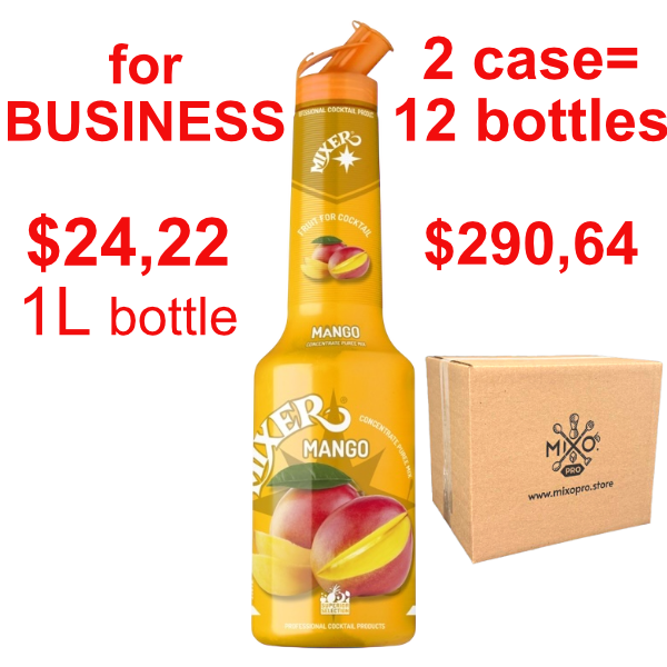 Mangue Puree Sirop MIXER B2B