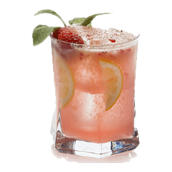 Mezcal Raspberry Bramble
