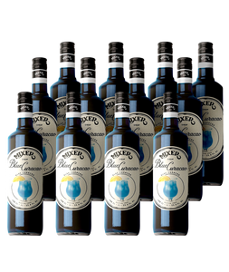 Blue Curacao<br> Syrup MIXER B2B,<br> 12 bottles of 1L