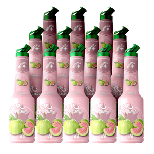 Guava Fruit<br> Syrup Puree MIXER B2B,<br> 12 bottles of 1L
