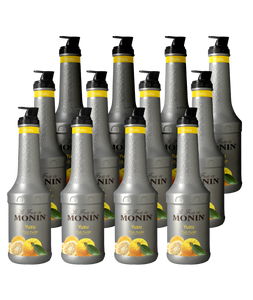 Yuzu Fruit<br> Syrup puree MONIN B2B,<br> 12 bottles of 1L