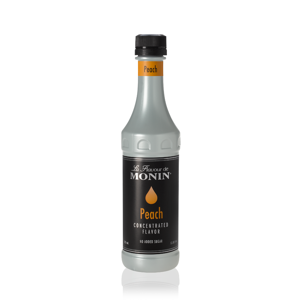 Concentré à saveur de pêche MONIN, 375 ml