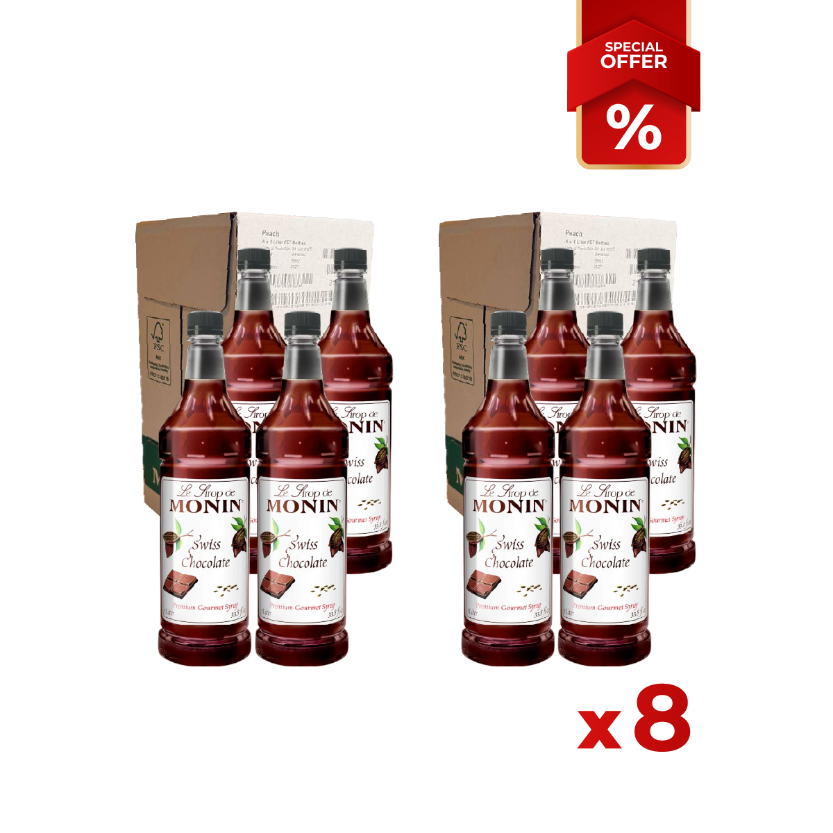 Chocolate Swiss Syrup MONIN 1L