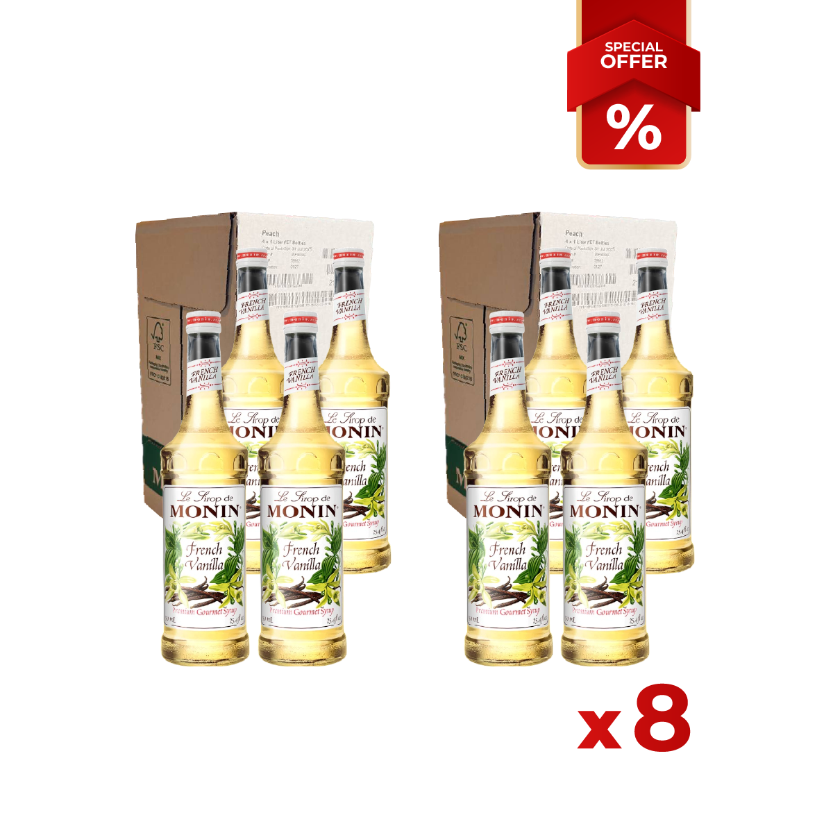 Sirop de Vanille Française MONIN 1L