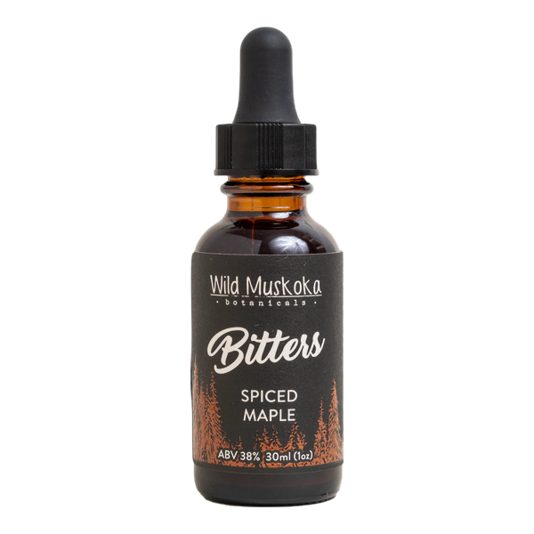 Spiced Maple Bitters WILD MUSKOKA, 30ml/1oz